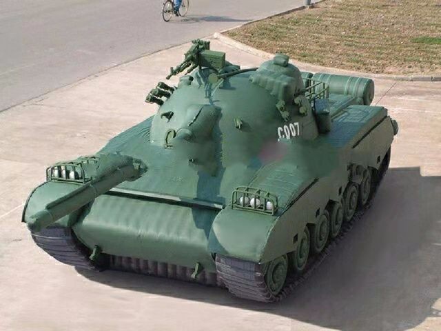 重庆军用充气坦克车